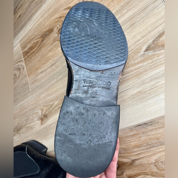 Stefano Castelli Vero Cuoio Fine Italian Leather Black Men’s Pull On Boot Sz 9.5 - Picture 6 of 15